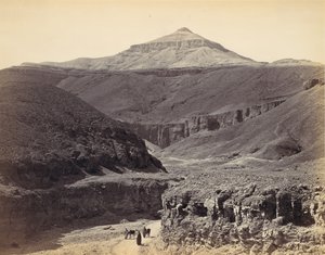 Valle de los Reyes, Tebas, ca. 1857 de Francis Frith