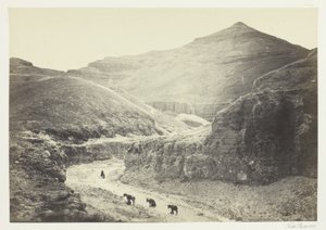 Valle de la Tumba de los Reyes, Tebas de Francis Frith