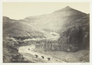 Valle de la Tumba de los Reyes, Tebas de Francis Frith