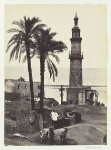 Vista en Girgeh, Alto Egipto