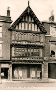 John Halle Hall, Salisbury, Wiltshire, principios del siglo XX de Frith and Co