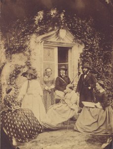Grupo familiar Claudet, Chateau de la Roche, Amboise