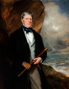 Retrato del Almirante Henry Meynell de Francis Grant