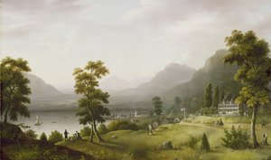Taberna de Carters en la Cabeza del Lago George, 1817-18