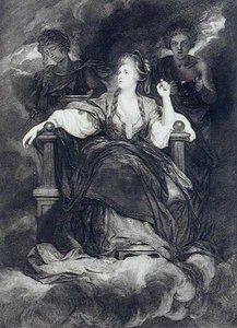 Mrs Siddons en el personaje de una Musa Trágica (grabado)