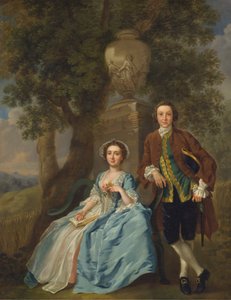 George y Margaret Rogers de Francis Hayman