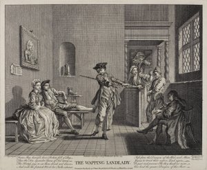 La Casera de Wapping de Francis Hayman