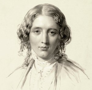 Retrato de Harriet Beecher Stowe de Francis Holl