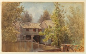 Viejo molino de grano de Francis Hopkinson Smith