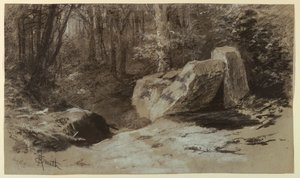 Rocas en el bosque de Francis Hopkinson Smith