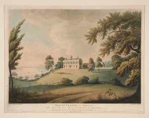Mount Vernon en Virginia / El asiento del difunto teniente general George Washington de Francis Jukes