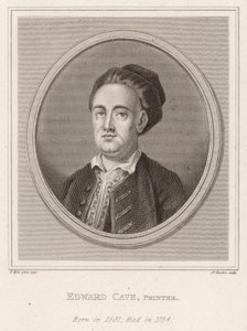 Edward Cave, impresor, nacido en 1891, fallecido en 1754 de Francis Kyte