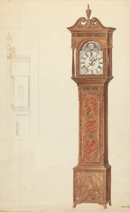 Reloj de abuelo de Francis Law Durand