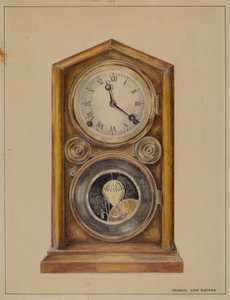 Reloj de repisa de Francis Law Durand