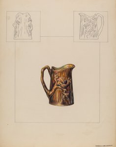 Jarra (cremera individual) de Francis Law Durand