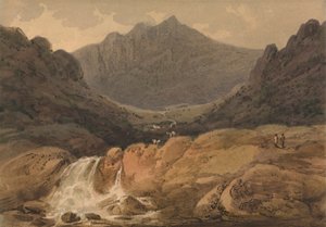 Cader Idris, Norte de Gales de Francis Nicholson