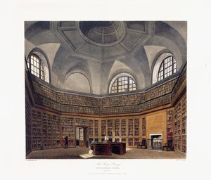 La Biblioteca del Rey, Casa de Buckingham de Francis Phillip (after) Stephanoff