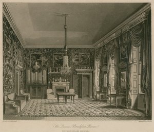 El Comedor de la Reina, Casa de Buckingham de Francis Phillip Stephanoff