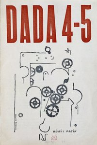 2ª portada de "Dada 4-5" de Picabia (1879-1953), colección literaria y artística, julio de 1917.