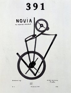 Portada de la revista "391" n° 1 de Picabia (1879-1953), 25/1/1917. de Francis Picabia