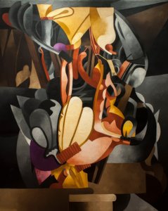 Vuelvo a ver en la memoria a mi querido Udnie de Francis Picabia