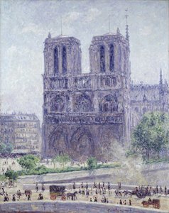 Notre Dame al sol de la mañana de Francis Picabia