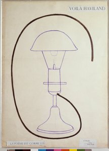 La poesía es como él (Dibujo de Francis Picabia