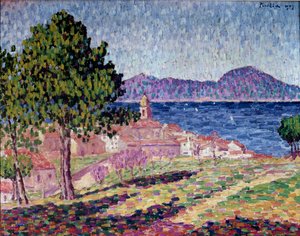 Vista de Saint Tropez, la Ciudadela de Francis Picabia