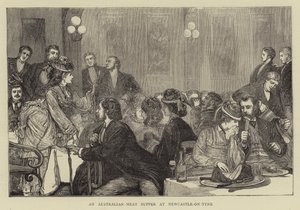 Una Cena de Carne Australiana en Newcastle-on-Tyne de Francis S. Walker