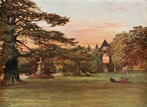 Jardín de la Abadía de Newstead