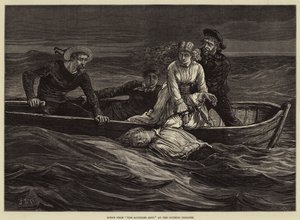 Escena de El barco hundido, en el Teatro Olímpico