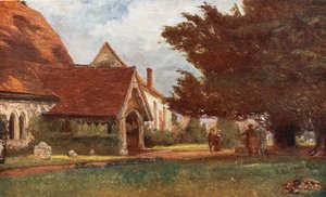 Cementerio de la iglesia de Stoke Poges de Francis S. Walker