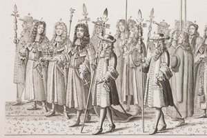 Procesión de coronación de Jaime II