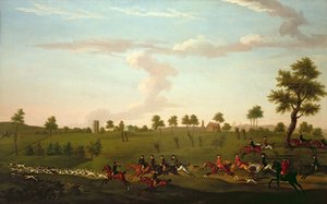 Escena de caza: Llanto completo, c.1755-60 de Francis Sartorius