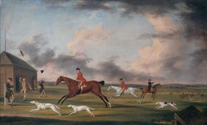 El Partido entre los Sabuesos en Newmarket de Francis Sartorius