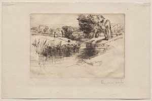 Un remanso de Francis Seymour Haden