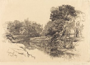 Un río en Irlanda de Francis Seymour Haden