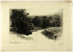 Un atardecer en Irlanda de Francis Seymour Haden