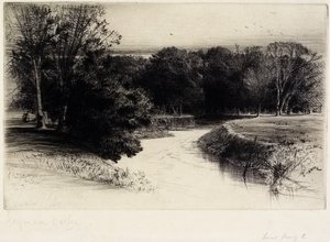 Una puesta de sol en Irlanda, 1863