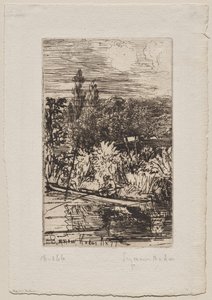 Pesca de Barbo de Francis Seymour Haden