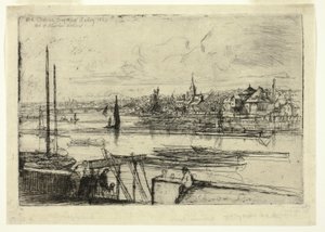 Alcance de Battersea de Francis Seymour Haden