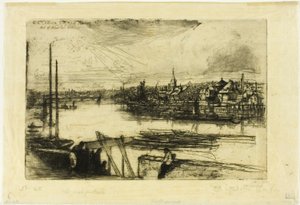 Battersea Reach de Francis Seymour Haden
