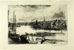 Battersea Reach de Francis Seymour Haden