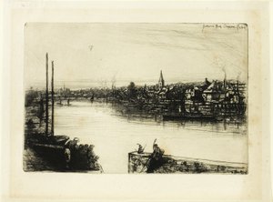 Battersea Reach de Francis Seymour Haden