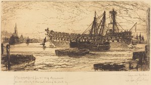 Desmantelamiento del Agamenón de Francis Seymour Haden