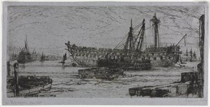 Desmantelamiento del Agamemnon, 1870