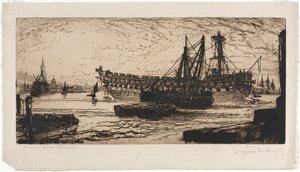 Desmantelamiento del Agamemnon de Francis Seymour Haden