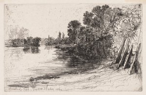 Ferry de Brentford de Francis Seymour Haden