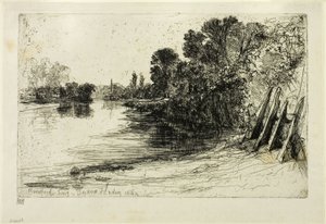 Ferry de Brentford de Francis Seymour Haden