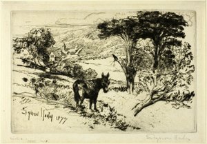 Granja Challow de Francis Seymour Haden